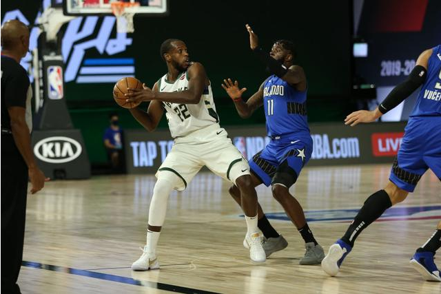  字母哥28+15+5，雄鹿加时力克热火  